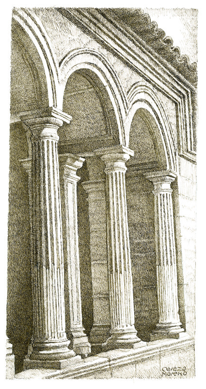 Logia de la fachada Sur de la Catedral de Jaén