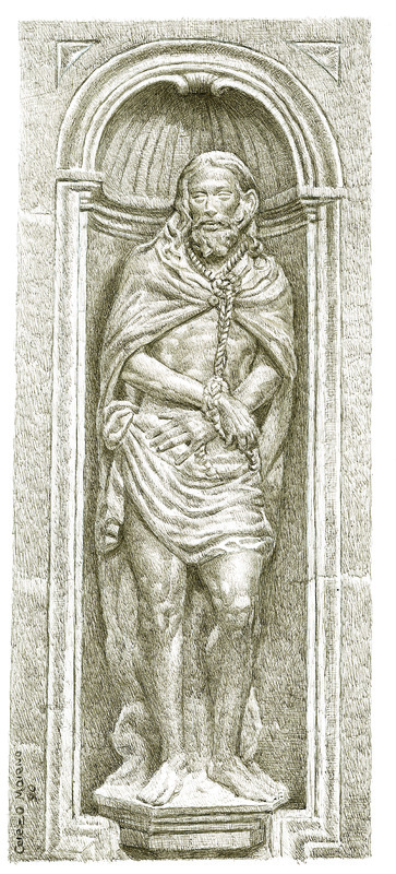 Ecce Homo. Portada de la Antesacristía de la Catedral de Jaén